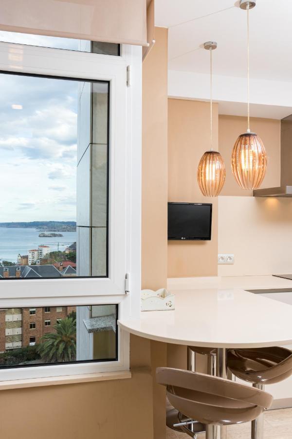 Apartamento Luminoso Cerca Playa Sardinero Con Parking Privado Santander Exterior foto